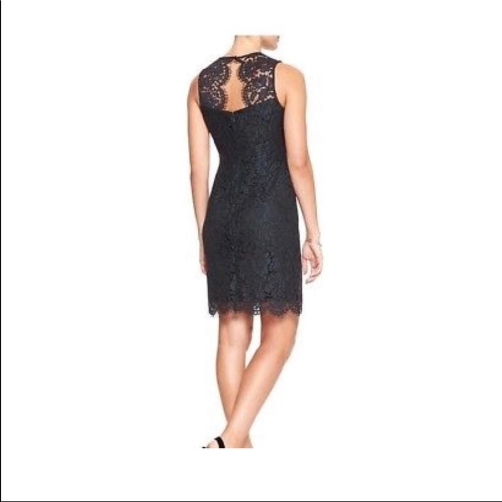 Banana Republic - NWT Navy Lace Dress - Size 2
